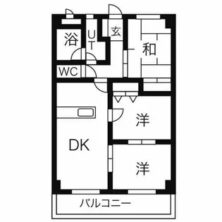 グレイス 子育て応援物件【3階】の間取り