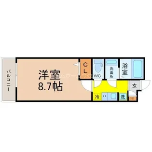 RESENCE CHIKUSA【3階】の間取り