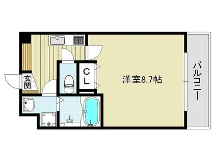 1Kの間取り画像