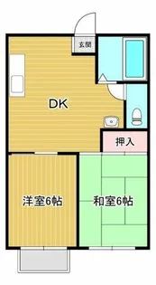 ステータスコーポ【102号室】の間取り