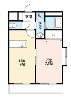 リバーサイドオオスカ【301号室】の間取り