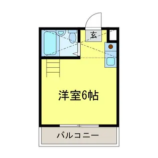 ヨーロピアン千代田【202号室】の間取り