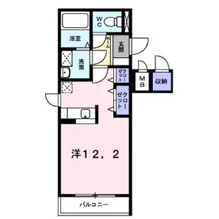 トータス宮前【1階】の間取り