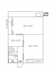 若竹ビル【3階】の間取り