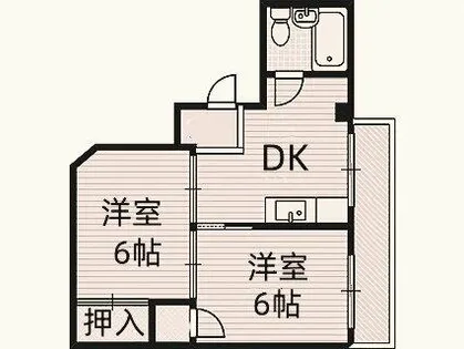 ビスタ新庄ハイツⅡ【5階】の間取り