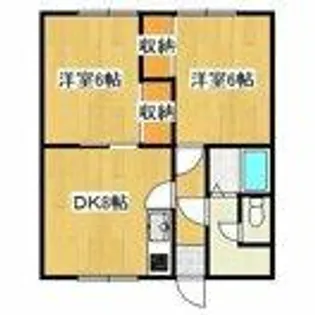 寿MS【101号室】の間取り