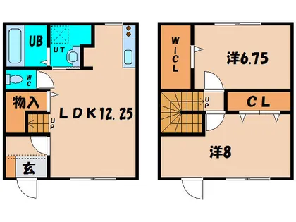 Prime Maison 1号館【C号室】の間取り