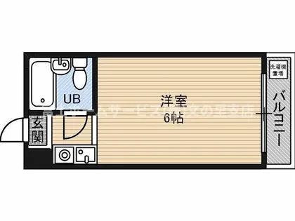 シティパレス21駒川中野【1階】の間取り