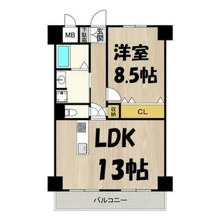 インプルーブ金山【4階】の間取り