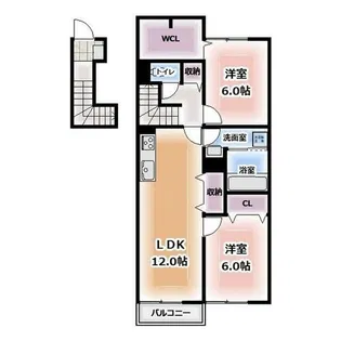 リーブルTS【2階】の間取り