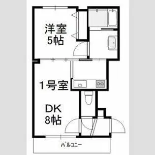 エトワール山の手通り【2階】の間取り