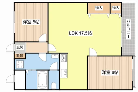 ファミール伊藤【306号室】の間取り
