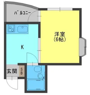 ロイヤルハイツ萱島【3階】の間取り