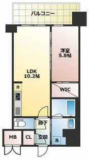 グランカーサ新大阪SOUTH【7階】の間取り