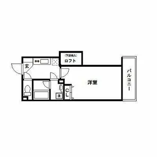 アクタス博多ステーションタワー【6階】の間取り