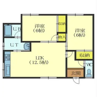 名取荘【1階】の間取り