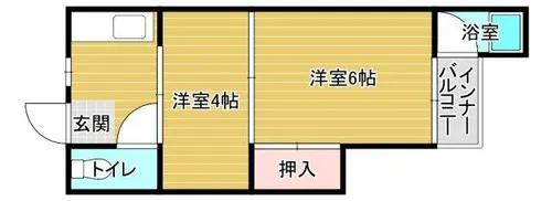 トキワ荘【1階】の間取り