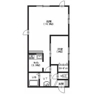 イーグル美原【201号室】の間取り