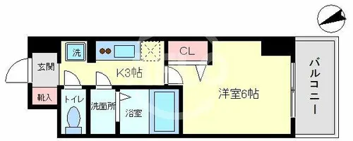 グランパシフィック塩草公園【5階】の間取り