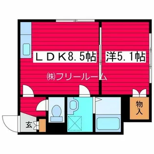 CORPOクリオネ【3階】の間取り