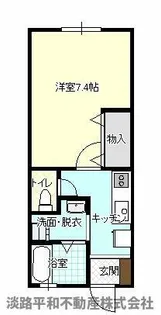フォブールレリア【107号室】の間取り