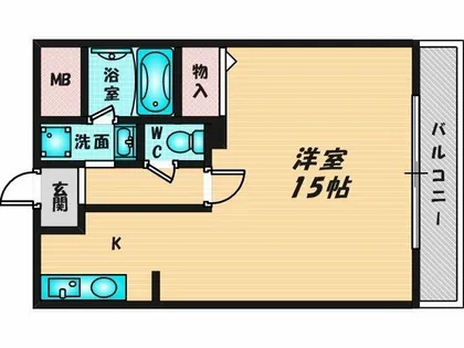 ブランチ613【2階】の間取り