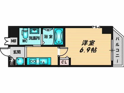 M’プラザ小阪駅前【5階】の間取り
