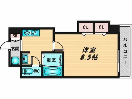 M’プラザ高井田【10階】の間取り