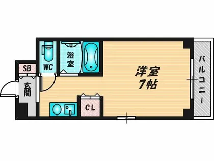 第3グリーンハイツ【2階】の間取り