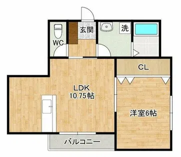 グランドライン緑ヶ丘【2階】の間取り
