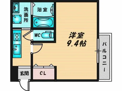 フジパレス森河内西【2階】の間取り