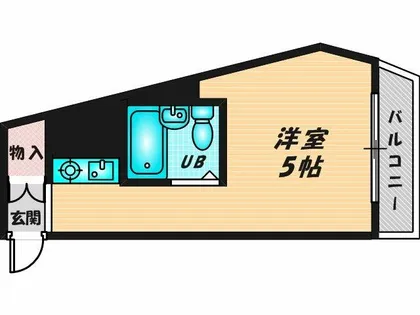 シティハイツ布施【3階】の間取り