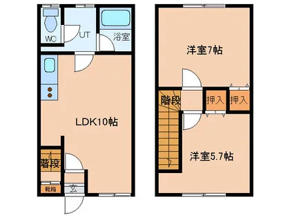 JOY8【805号室】の間取り