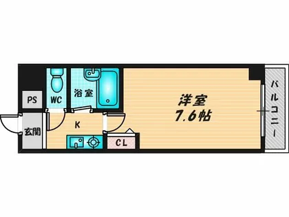 コートビュータワー【3階】の間取り