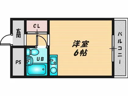 ヴィラオビラ【2階】の間取り