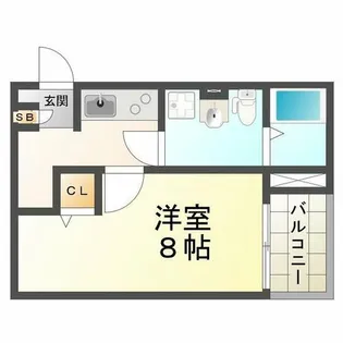 アリッサム【1階】の間取り