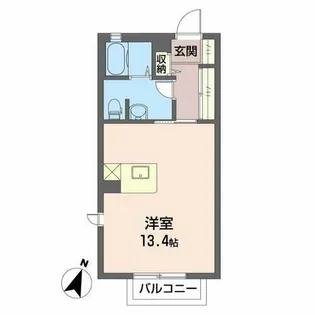 サンマツモトC【2階】の間取り