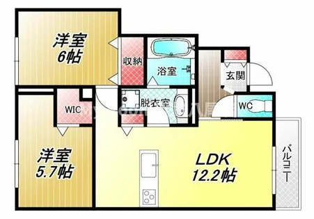 プティ・パレ【1階】の間取り
