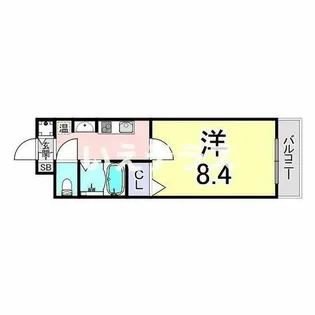 レオンコンフォート神戸西【2階】の間取り