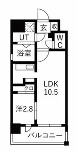 グランフェリーチェ・ナイン【9階】の間取り