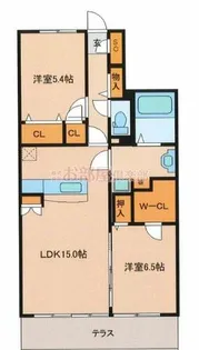 ソフィア21梅満【403号室】の間取り