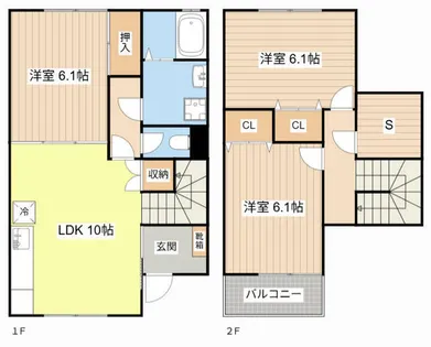 さくら160【A-E号室】の間取り