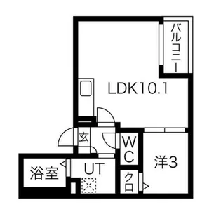 Jack miyoshiⅠ【1階】の間取り