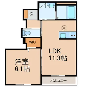 オーシャンアイランドⅡ【1階】の間取り