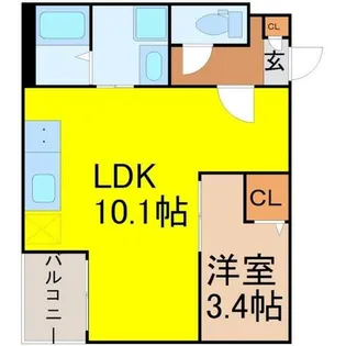 Jack shiba Ⅰ【2階】の間取り