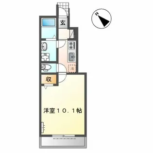 シャイン ハートⅡ【1階】の間取り