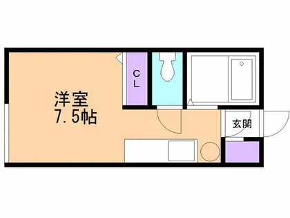 光ハイツ【103号室】の間取り