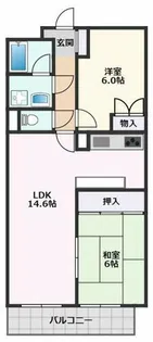 サンカルチャー【2階】の間取り