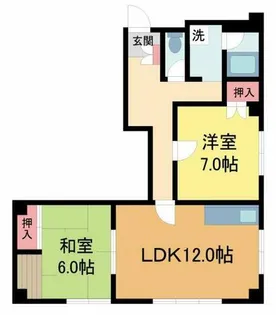 アゼリアコート【1階】の間取り