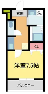 フジパレスさくら夙川イースト【303号室】の間取り